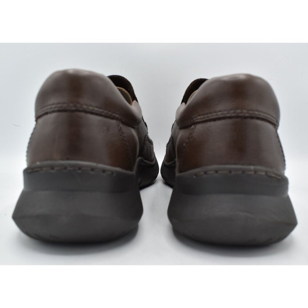 Born Mens Size 9.5 Cambridge Dark Brown Full Grain Leather Slip On Casual Shoes - Picture 8 of 11